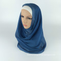 100% Silk beading muslim hijab georgette muslim scarf